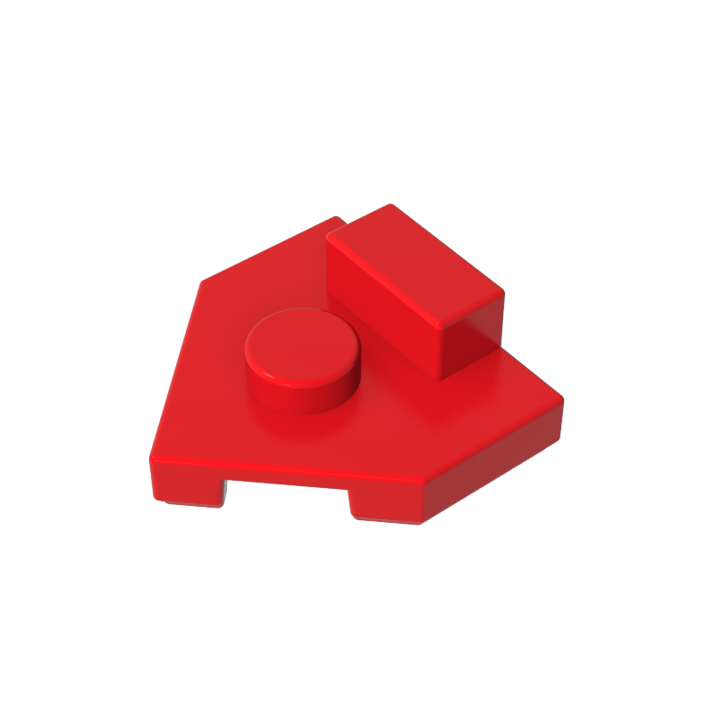 GOBRICKS GDS-M228 2x2 Wedge Plate - YWOBB