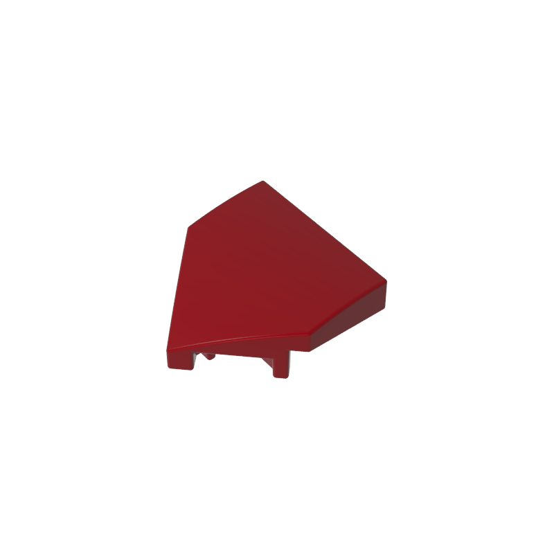 GOBRICKS GDS-90340 Wedge 2 x 2 x 2/3 Pointed - YWOBB