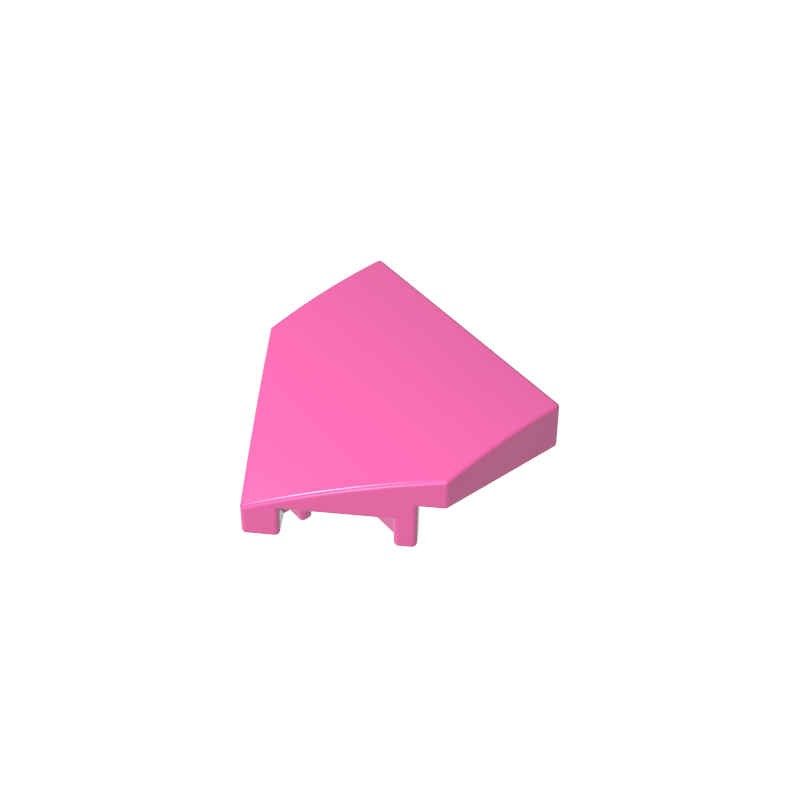 GOBRICKS GDS-90340 Wedge 2 x 2 x 2/3 Pointed - YWOBB