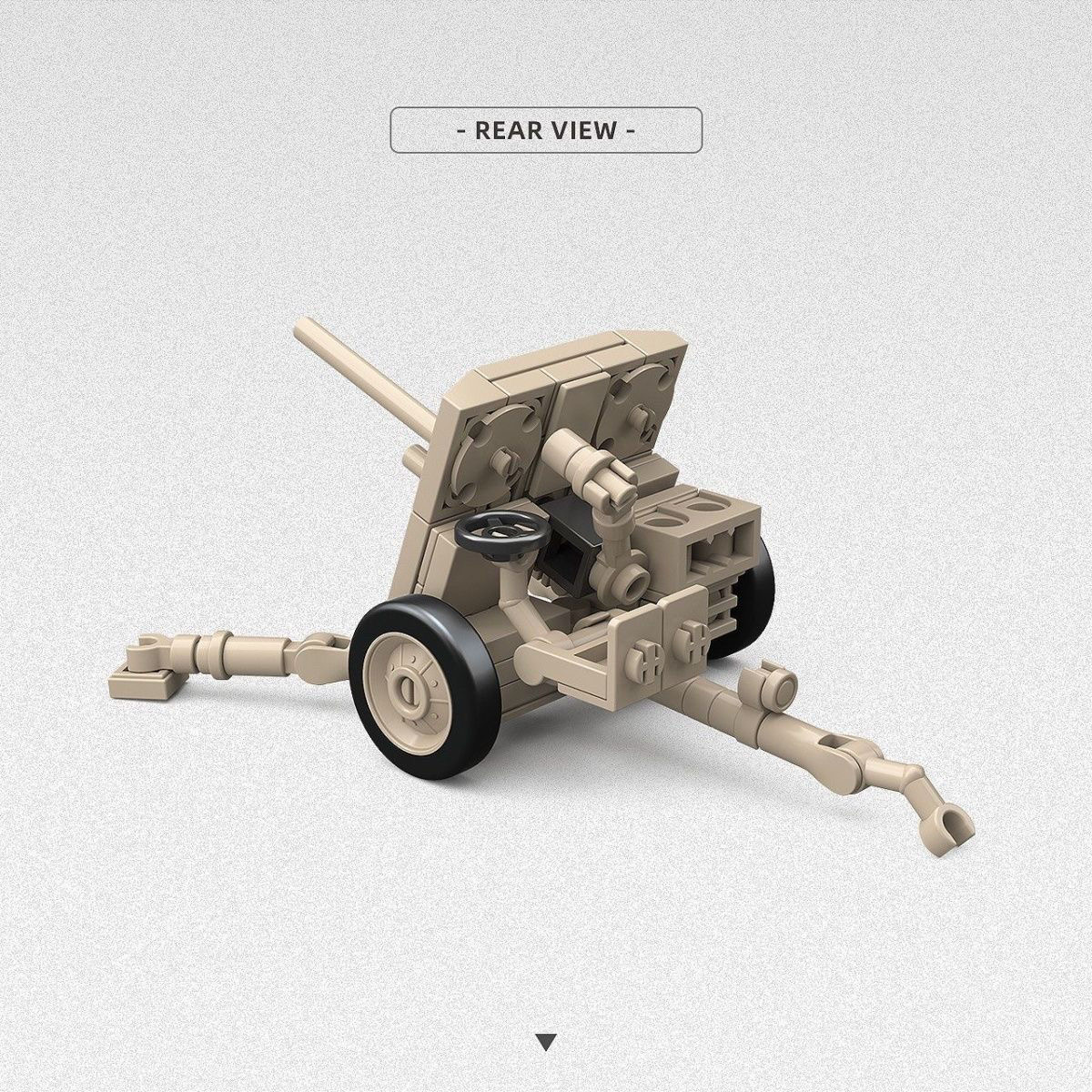 Quan Guan 300010 Bren Gun Carried Ordnance QF 2-Pounder - YWOBB