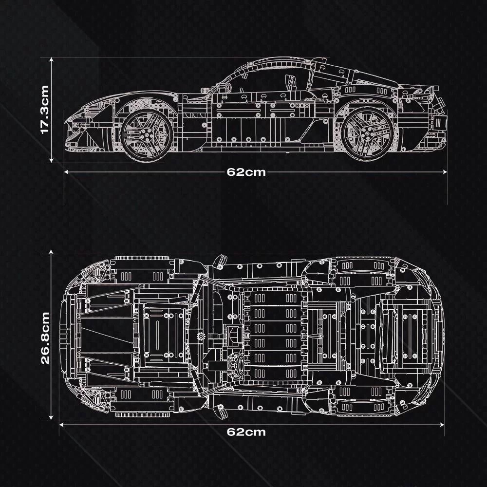 Reobrix 11010 Maserati GranTurismo 110 - YWOBB
