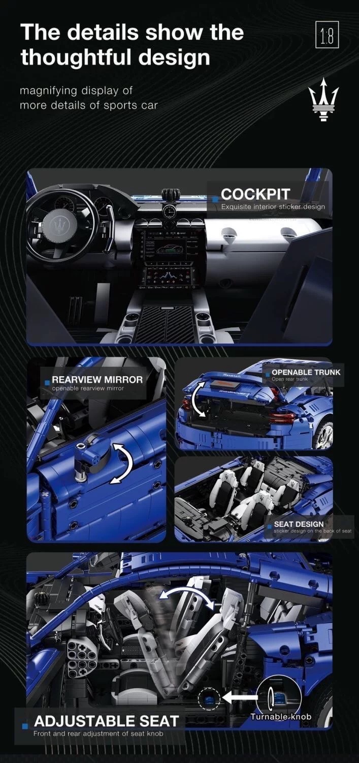 Reobrix 11010 Maserati GranTurismo 110 - YWOBB