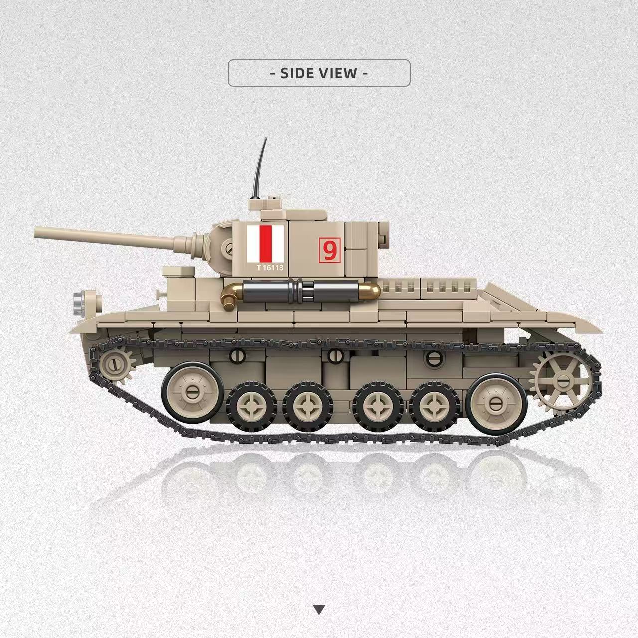 Quan Guan 300012 British Infantry Tank MK III Valentine I - YWOBB