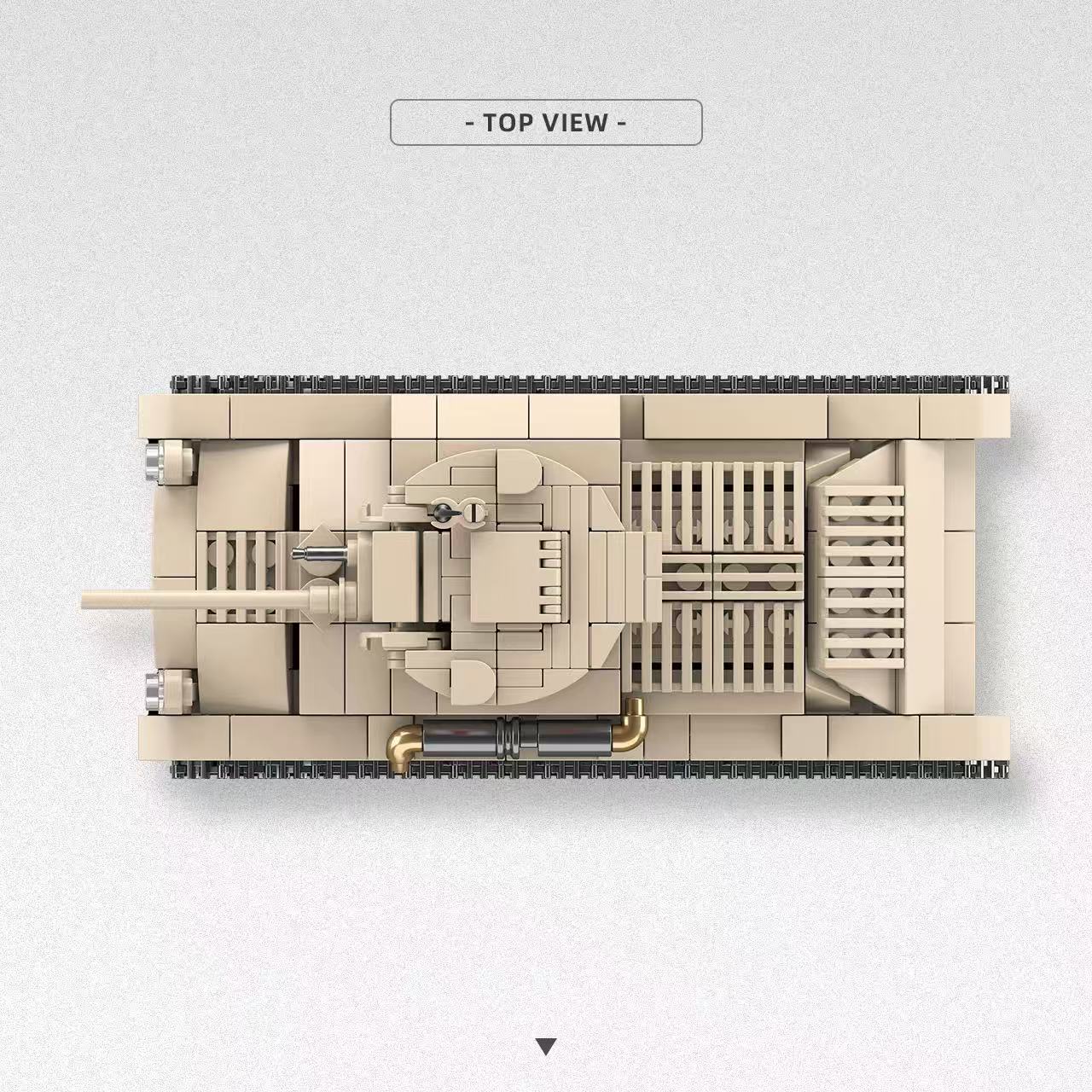 Quan Guan 300012 British Infantry Tank MK III Valentine I - YWOBB
