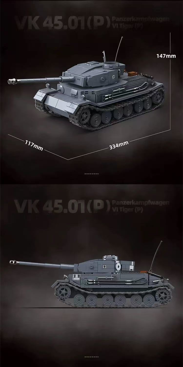 Quan Guan 100308 Panzerkampfwagen VI Tiger(P) - YWOBB