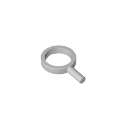 GOBRICKS GDS-2079 Magnifying Glass Frame - YWOBB