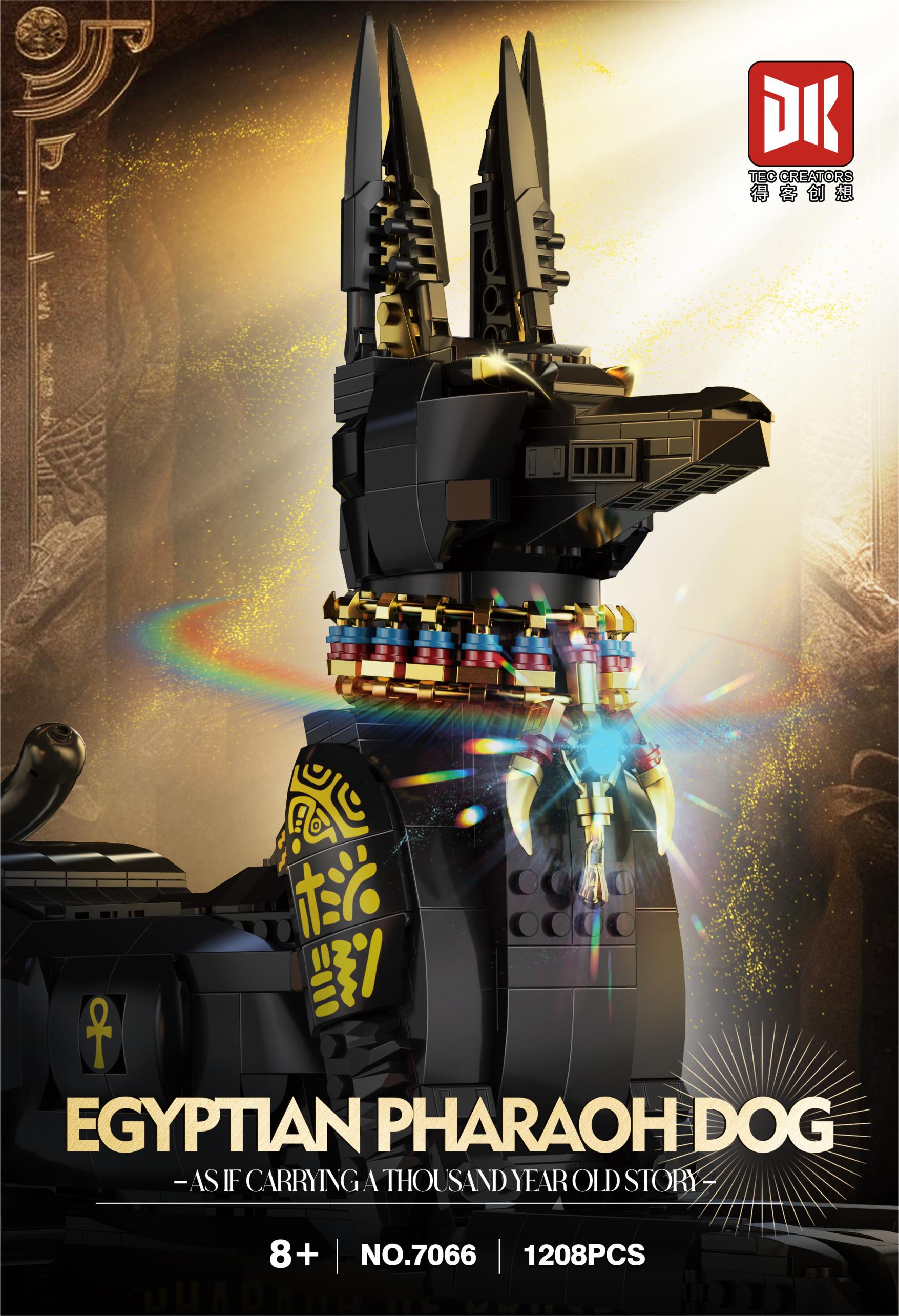 DK 7066 Egyptian Pharaoh Dog - YWOBB