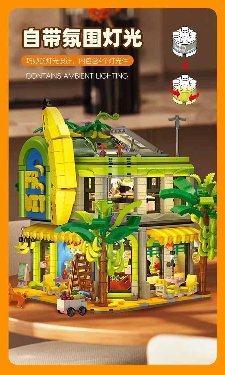 JIE STAR JJ9083 Banana Shop - YWOBB