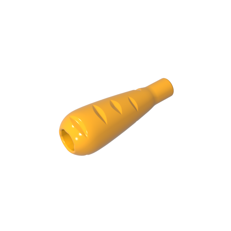 GOBRICKS GDS-1444 Carrot / Club - YWOBB