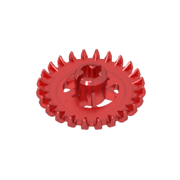 GOBRICKS GDS-1378 Gear 24 Tooth Crown - YWOBB