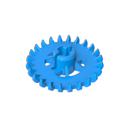 GOBRICKS GDS-1378 Gear 24 Tooth Crown - YWOBB