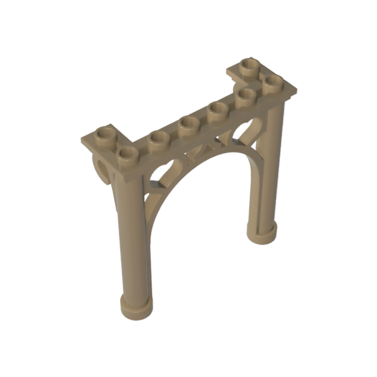 GOBRICKS GDS-90493 Arch 2 x 6 x 5 Ornamented - YWOBB