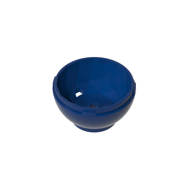 GOBRICKS GDS-90451 4x4x1-2/3 Dragon Egg Bottom - YWOBB