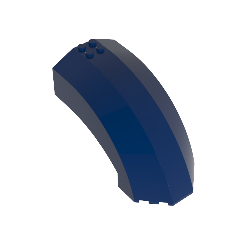 GOBRICKS GDS-90266 Windscreen 12 x 6 x 6 Curved - YWOBB