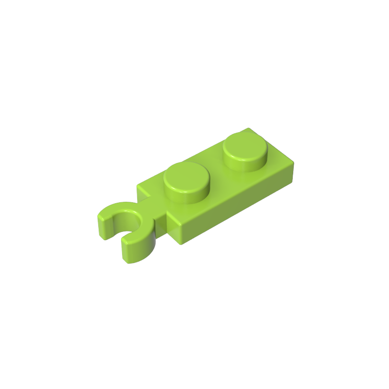 GOBRICKS GDS-90199 Plate Modified 1 x 2 with Clip on End (Vertical Grip) - YWOBB