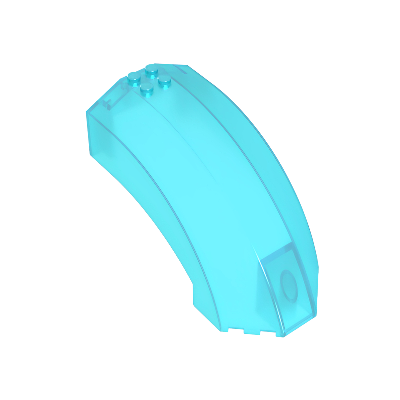 GOBRICKS GDS-90266 Windscreen 12 x 6 x 6 Curved - YWOBB