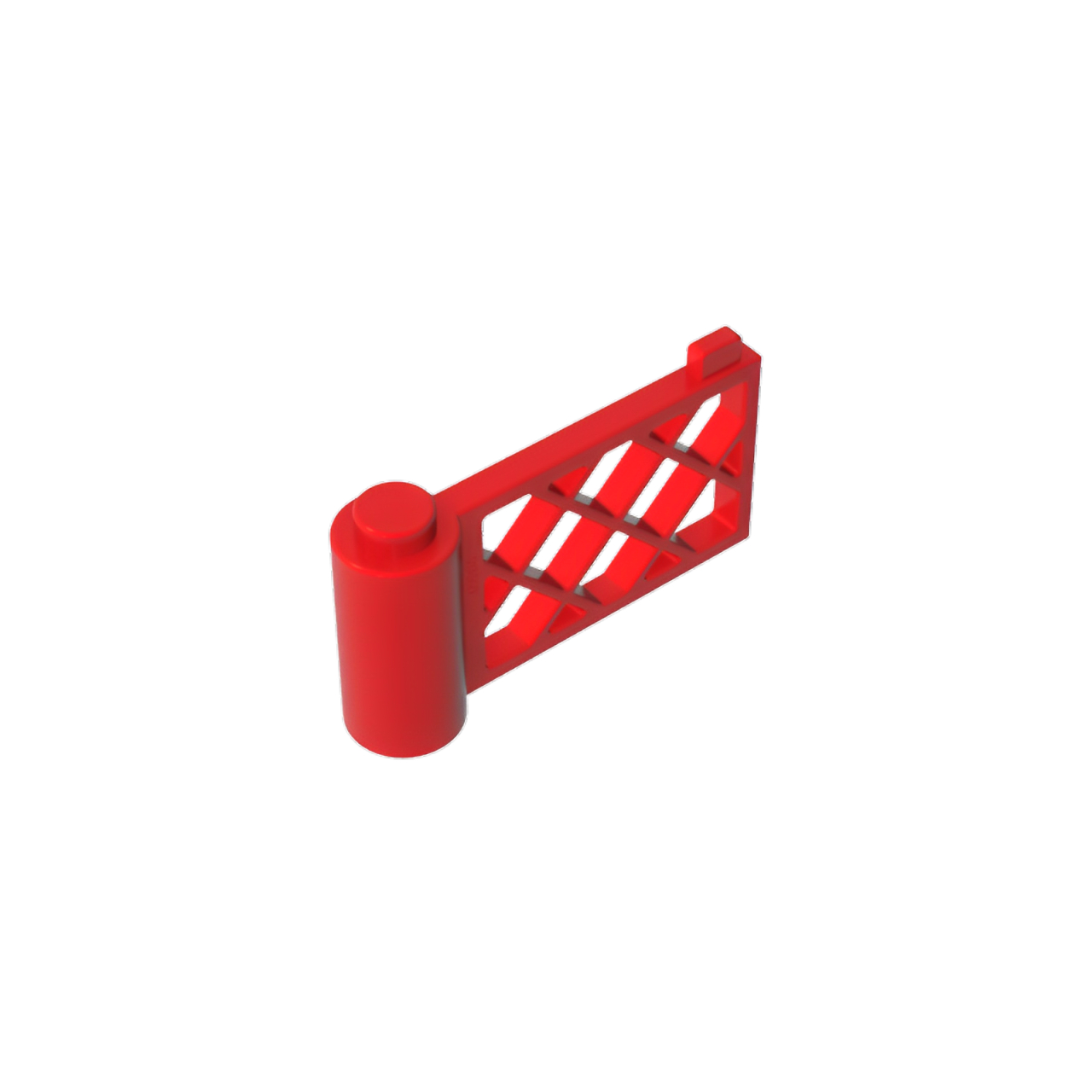 GOBRICKS GDS-90460 Fence Gate 1 x 4 x 2 Lattice - YWOBB