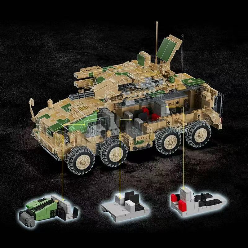 12GO 96010 625E Artillery Shell Integrated Air Defense Vehicle - YWOBB