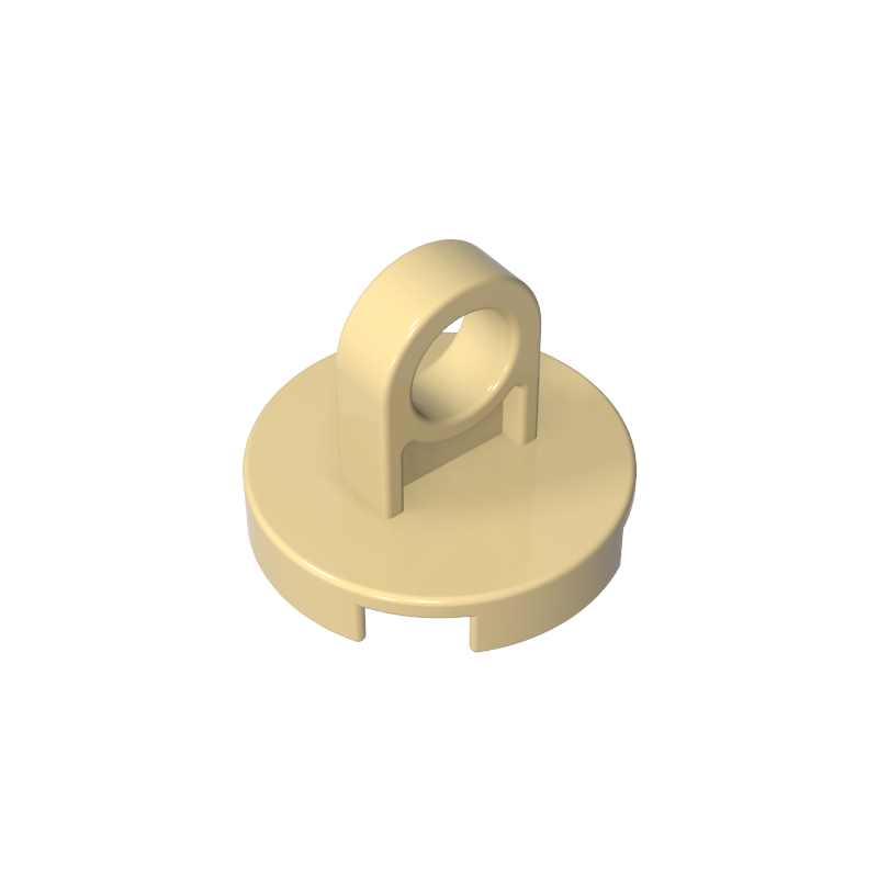 GOBRICKS GDS-1152 Round 2 x 2 with Lifting Ring Thin - YWOBB