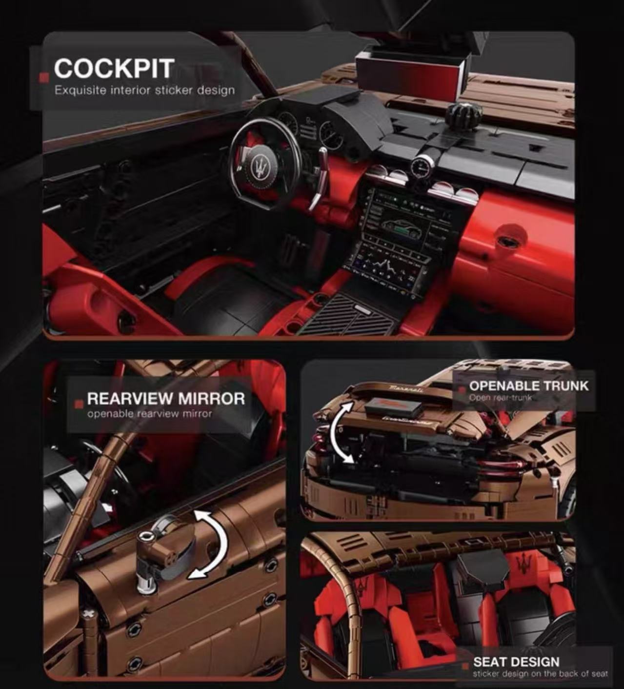 Reobrix 11009 Maserati 1:8 - YWOBB