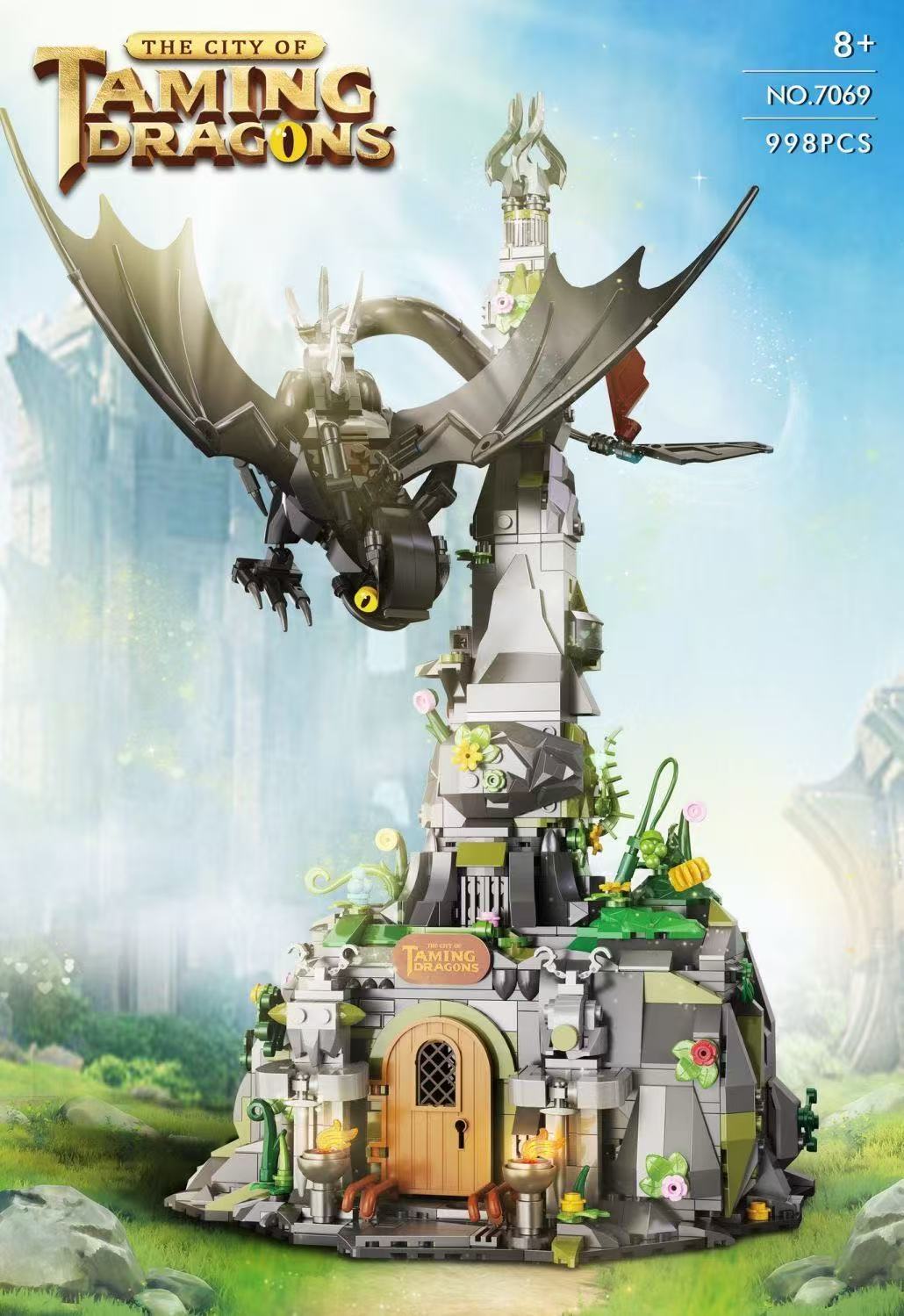 DK 7069 How to Train Your Dragon the City of Taming Dragons - YWOBB