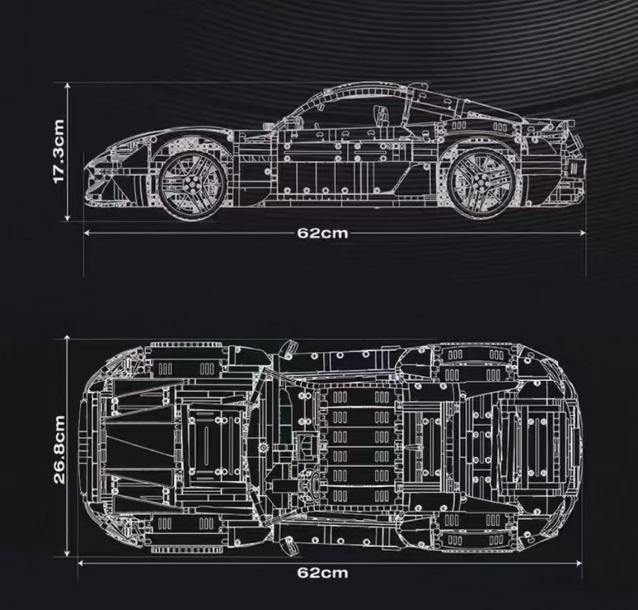 Reobrix 11009 Maserati 1:8 - YWOBB