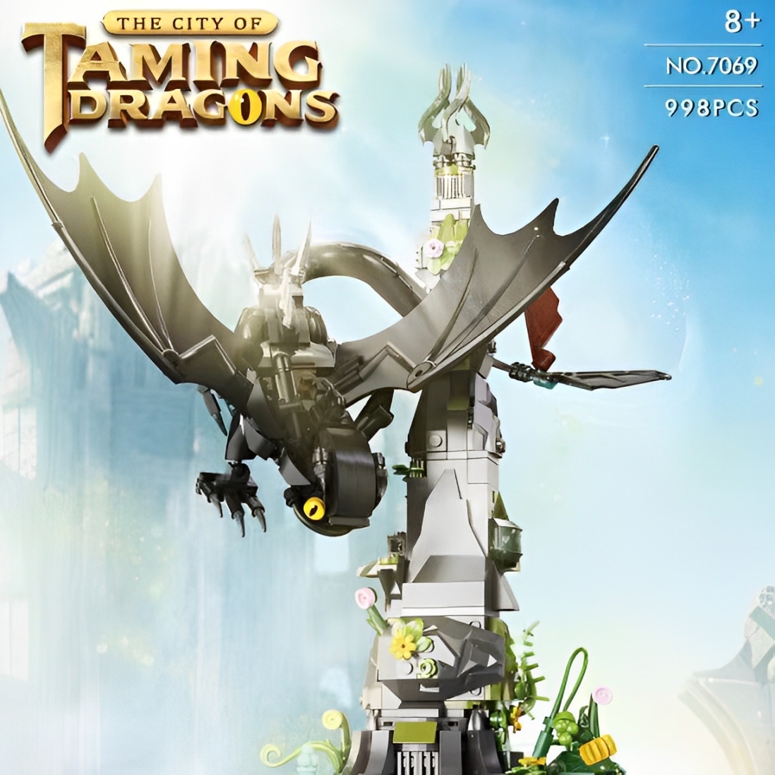 DK 7069 How to Train Your Dragon the City of Taming Dragons - YWOBB