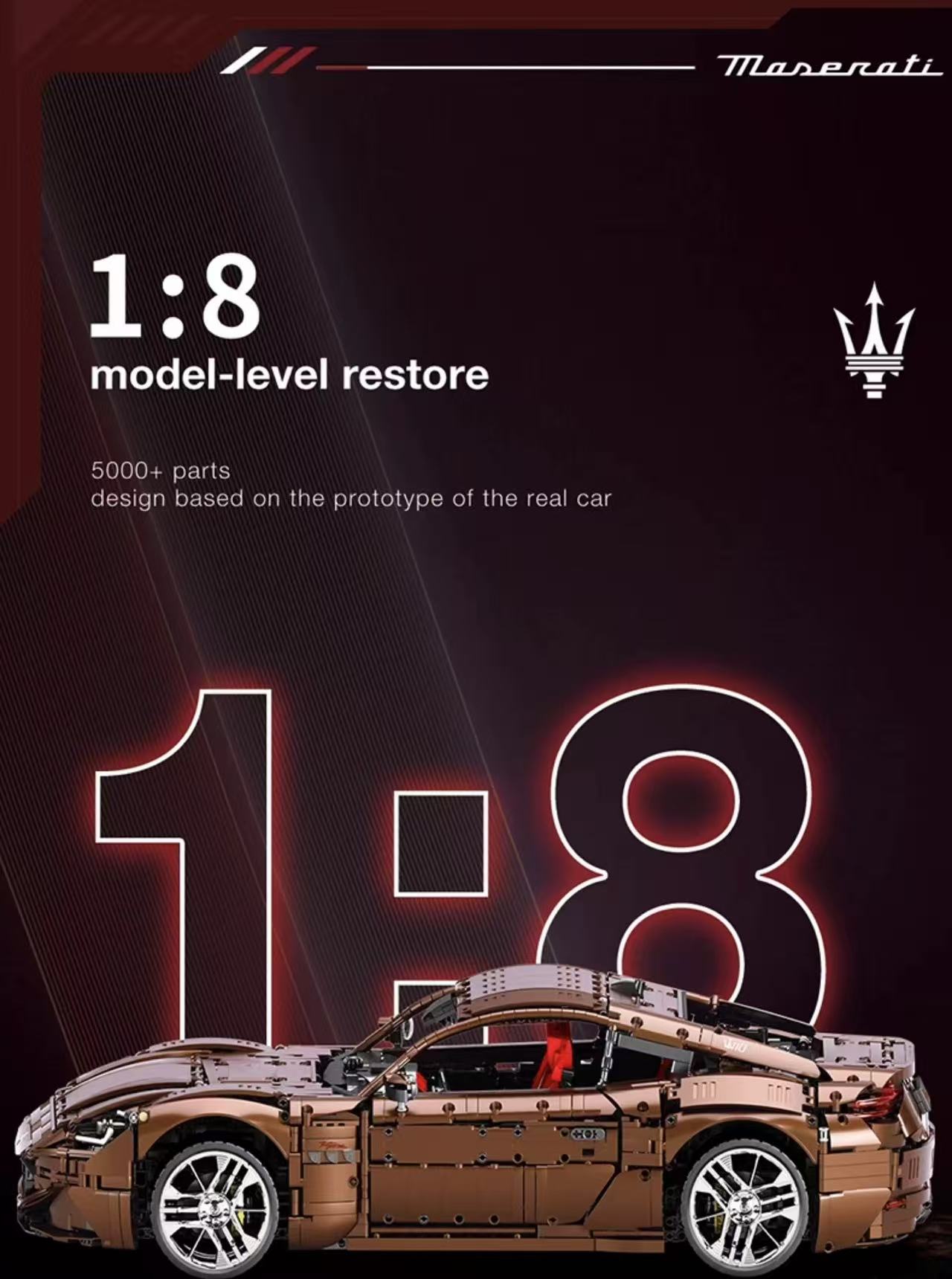 Reobrix 11009 Maserati 1:8 - YWOBB