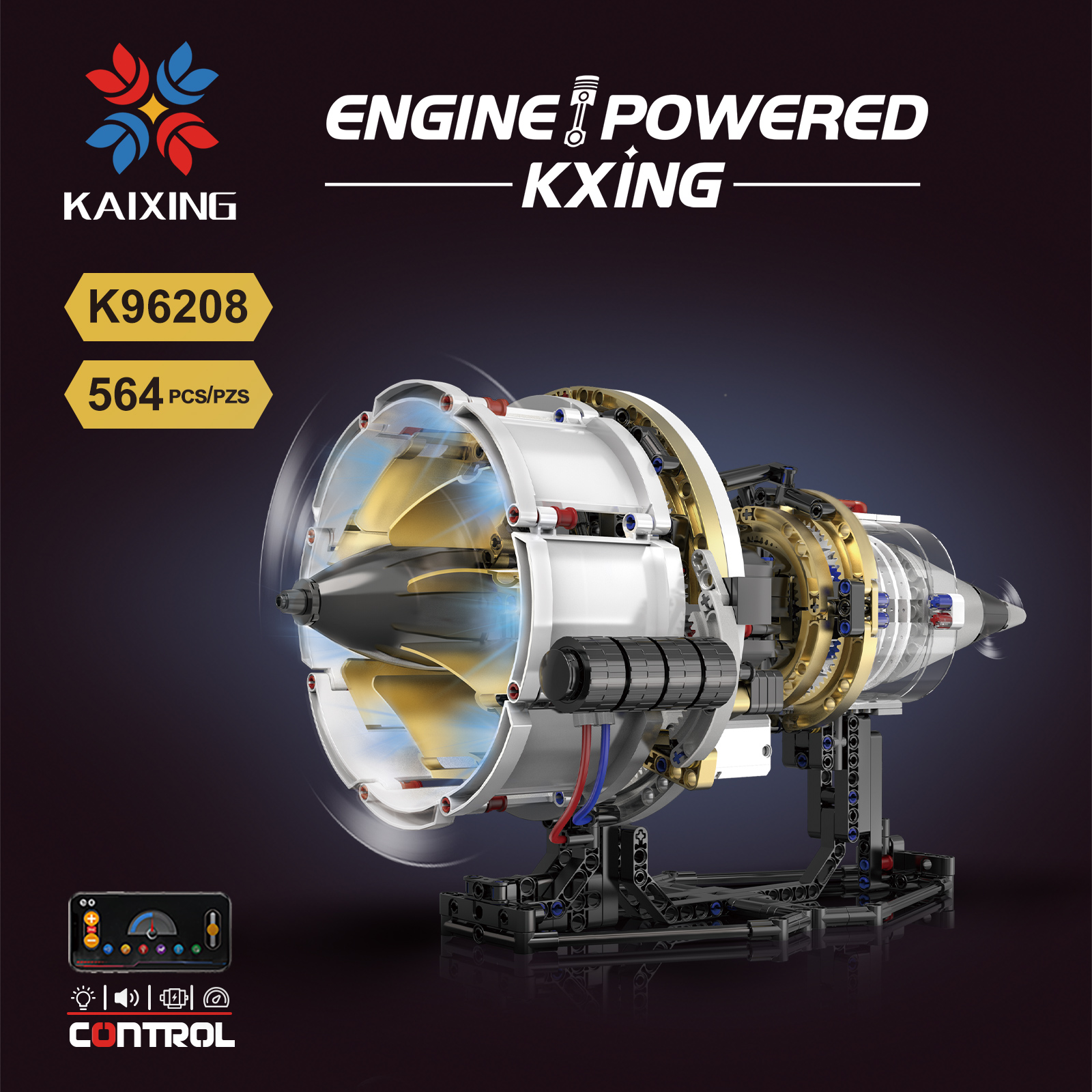 KAIXING K96208 Aero Engine - YWOBB