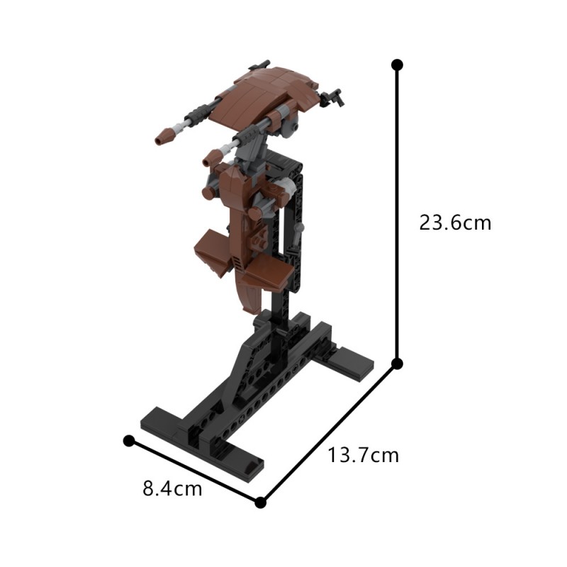 GOBRICKS MOC 65633 STAP - Single Trooper Aerial Platform - YWOBB