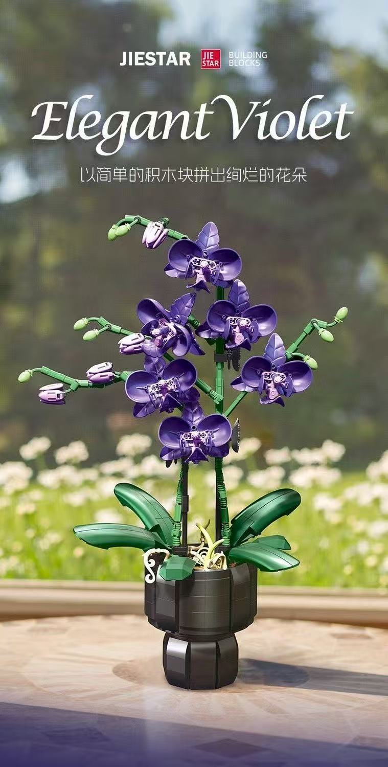 JIE STAR JJ9235 Purple Orchid - YWOBB