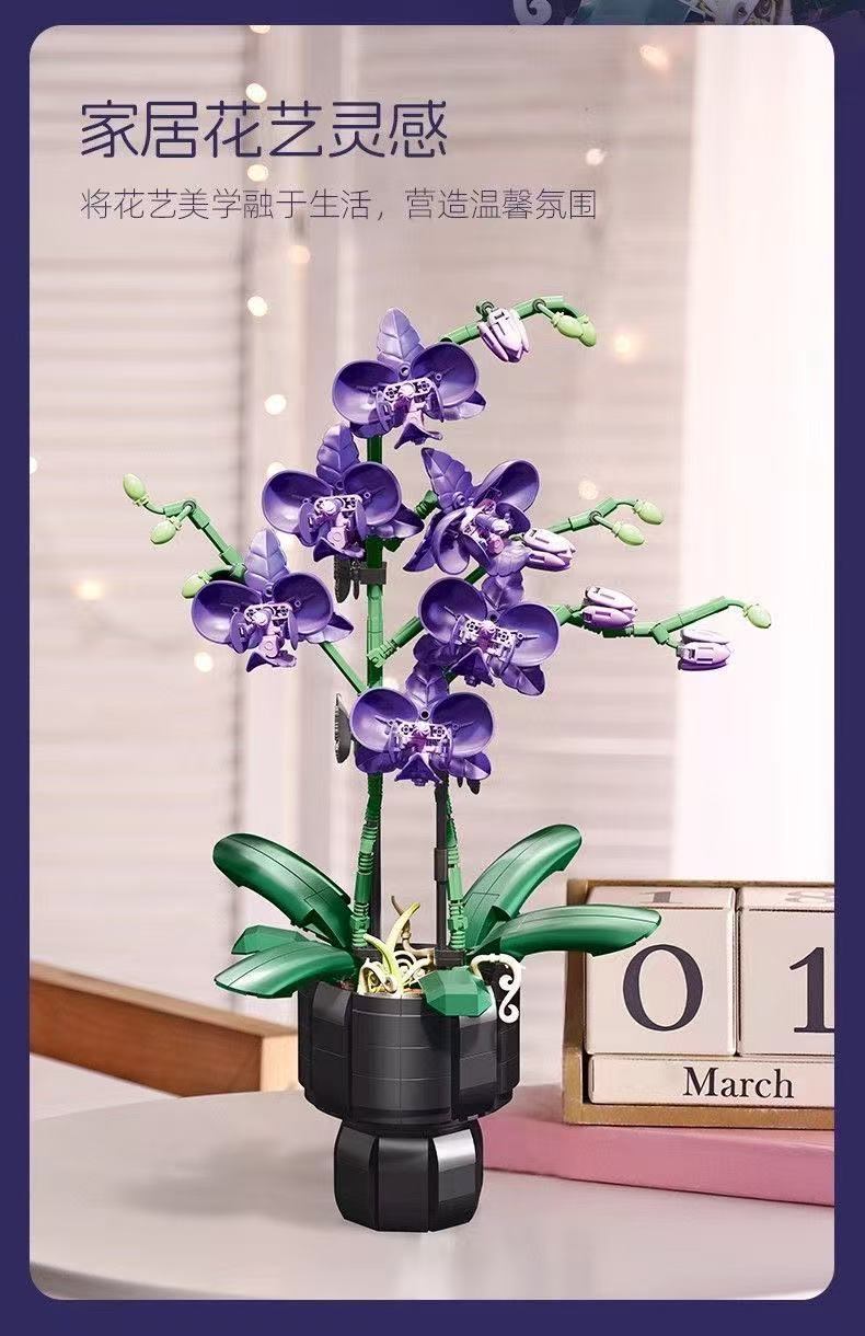 JIE STAR JJ9235 Purple Orchid - YWOBB