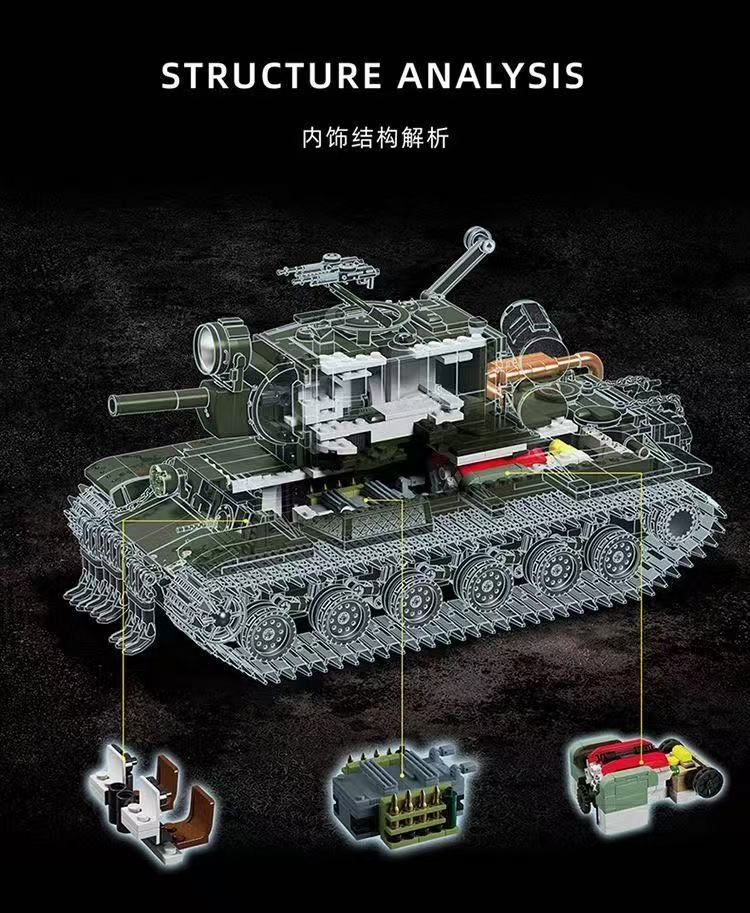 12GO 98003 KV-2 Heavy Tank - YWOBB