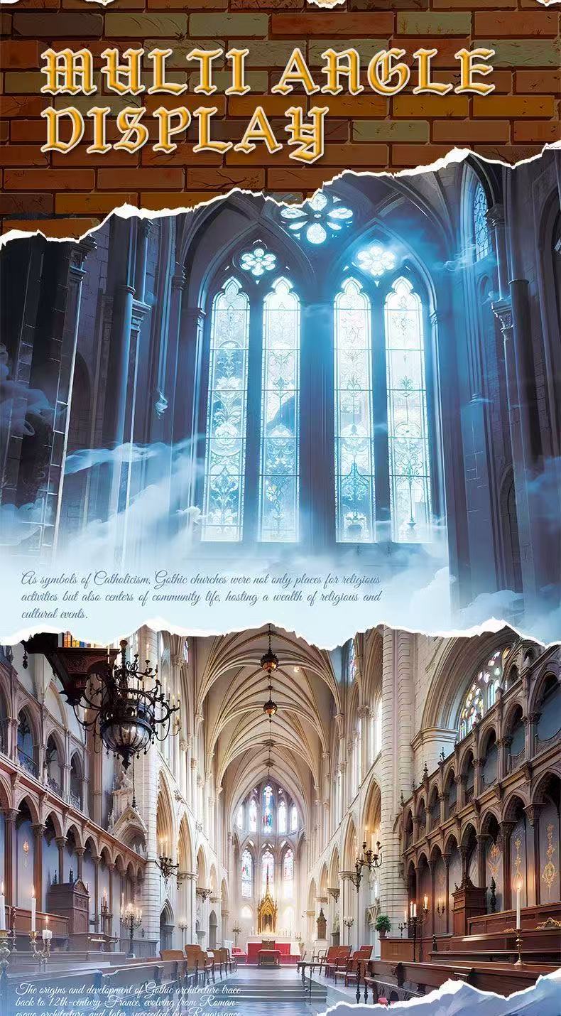 BAKA 33920 Gothic Cathedral OVP EU Warehouse Version - YWOBB