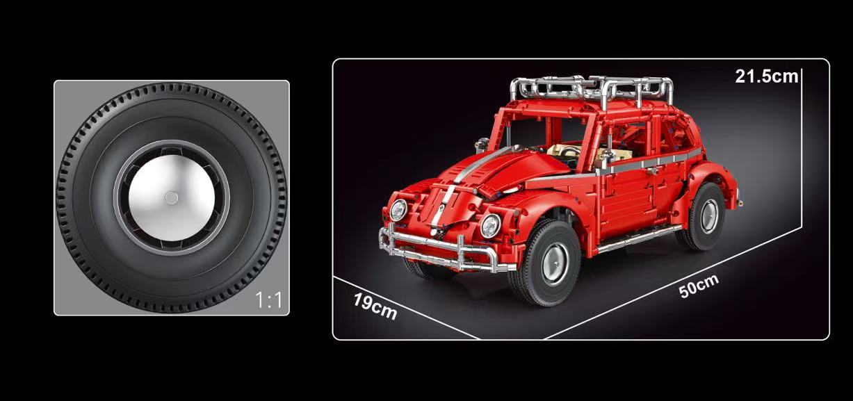 TGL T5049 1:10 Technology Sports Car Beetle Static Version - YWOBB