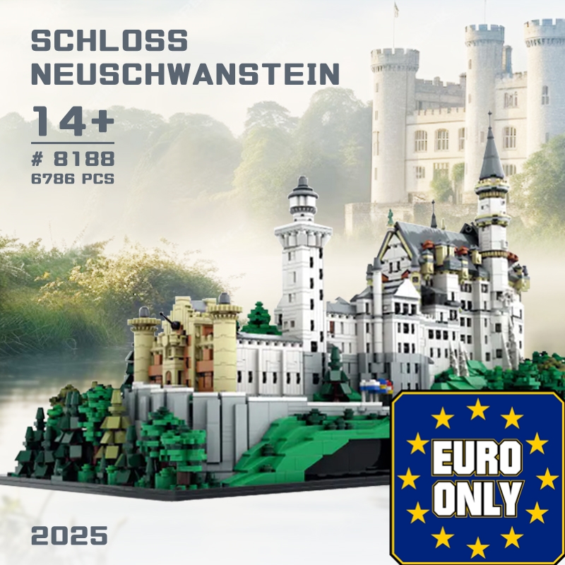 XINGBAO 8188 Schloss Neuschwanstein OVP EU Warehouse Version - YWOBB