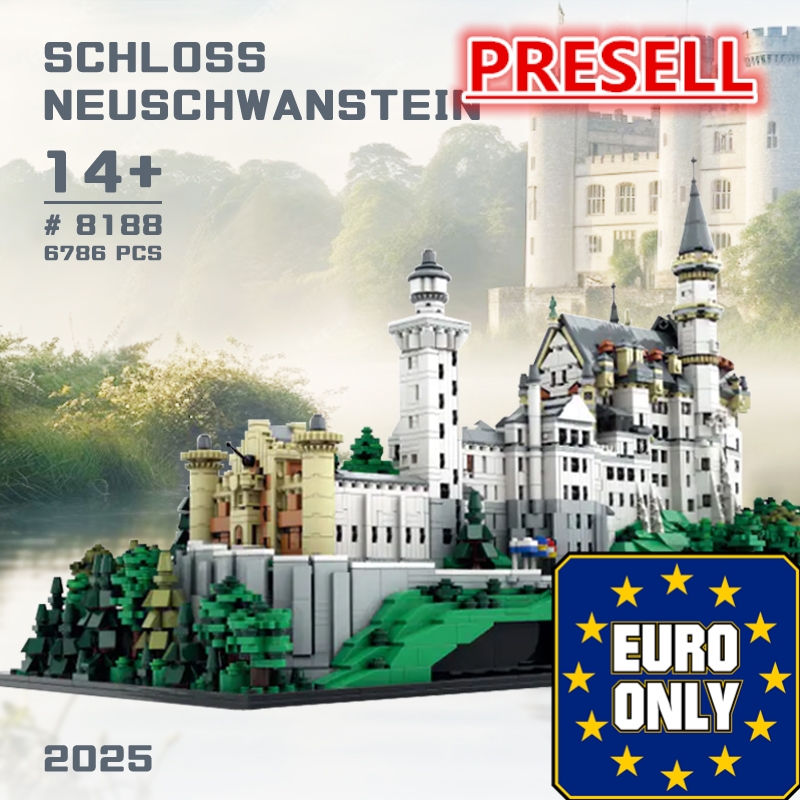 XINGBAO 8188 Schloss Neuschwanstein OVP EU Warehouse Version - YWOBB