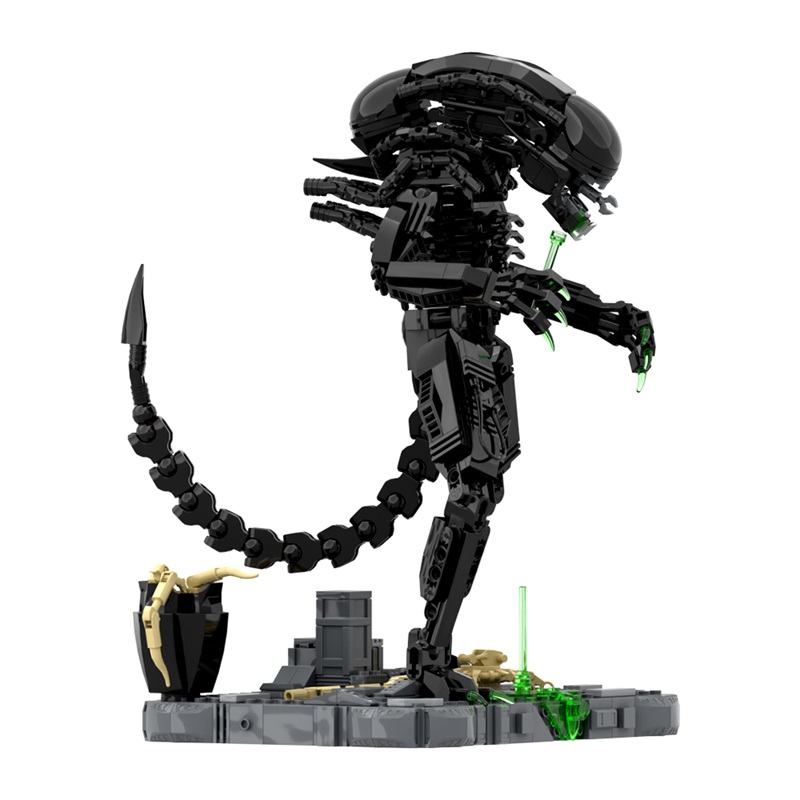 GOBRICKS MOC A0646 Alien drool monster - YWOBB