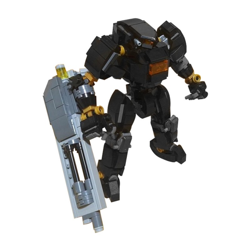 GOBRICKS MOC 205864 PA-001 Marauder Power Armor v2 - YWOBB