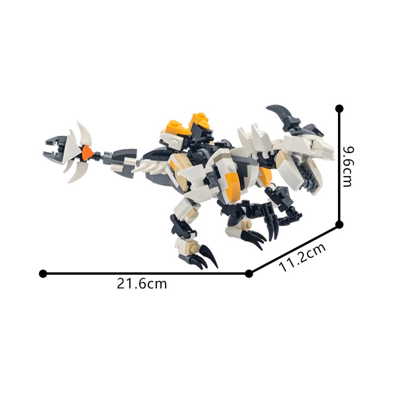 GOBRICKS MOC 121221 Clawstrider: Horizon Forbidden West - YWOBB
