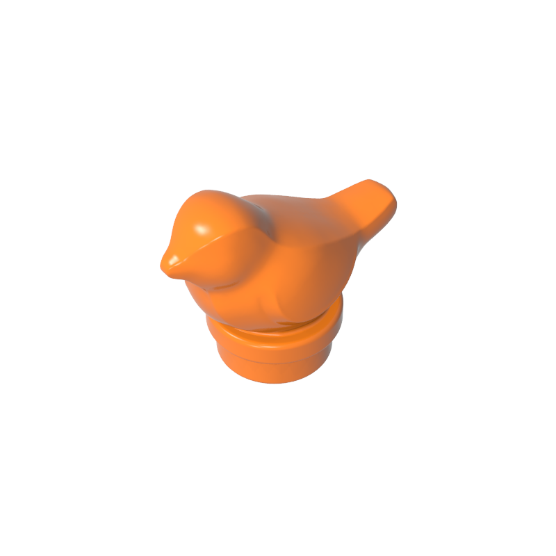 GOBRICKS GDS-90074 bird sparrow - YWOBB