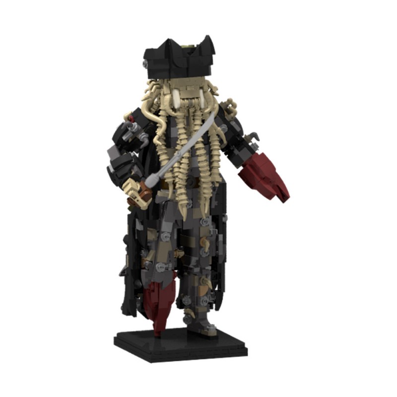 GOBRICKS MOC 205220 Davy Jones Figurine - YWOBB