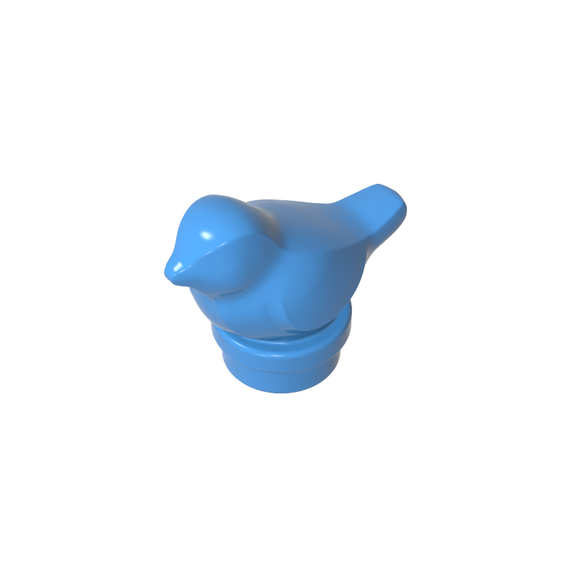 GOBRICKS GDS-90074 bird sparrow - YWOBB