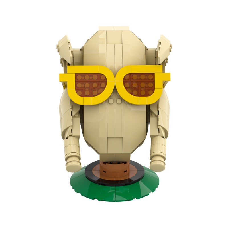 GOBRICKS MOC A2145 friends turkey head - YWOBB