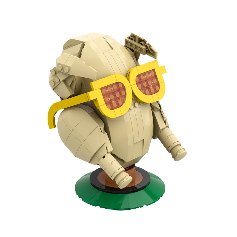 GOBRICKS MOC A2145 friends turkey head - YWOBB