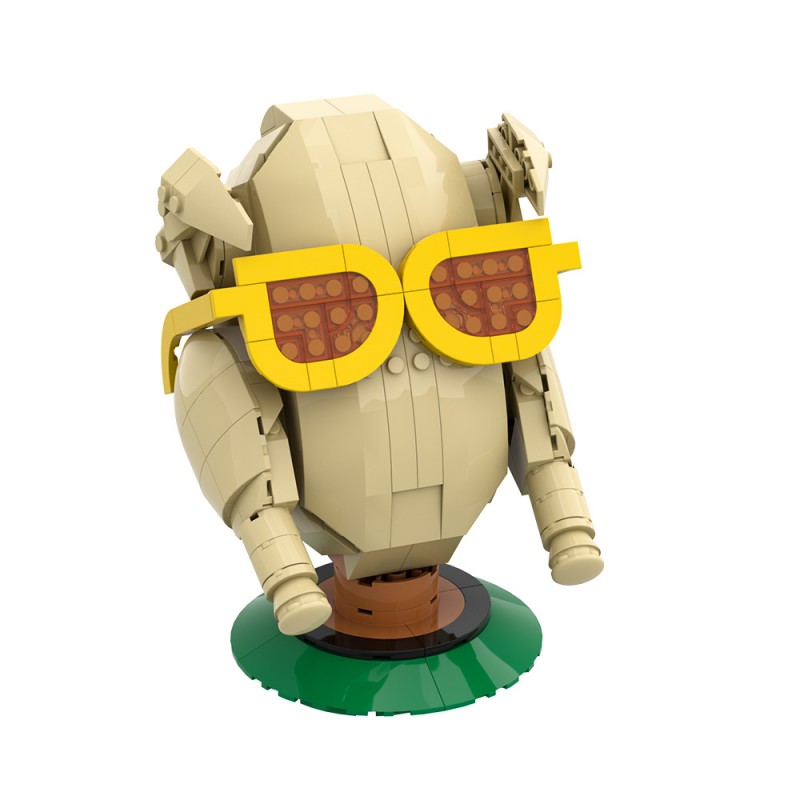 GOBRICKS MOC A2145 friends turkey head - YWOBB