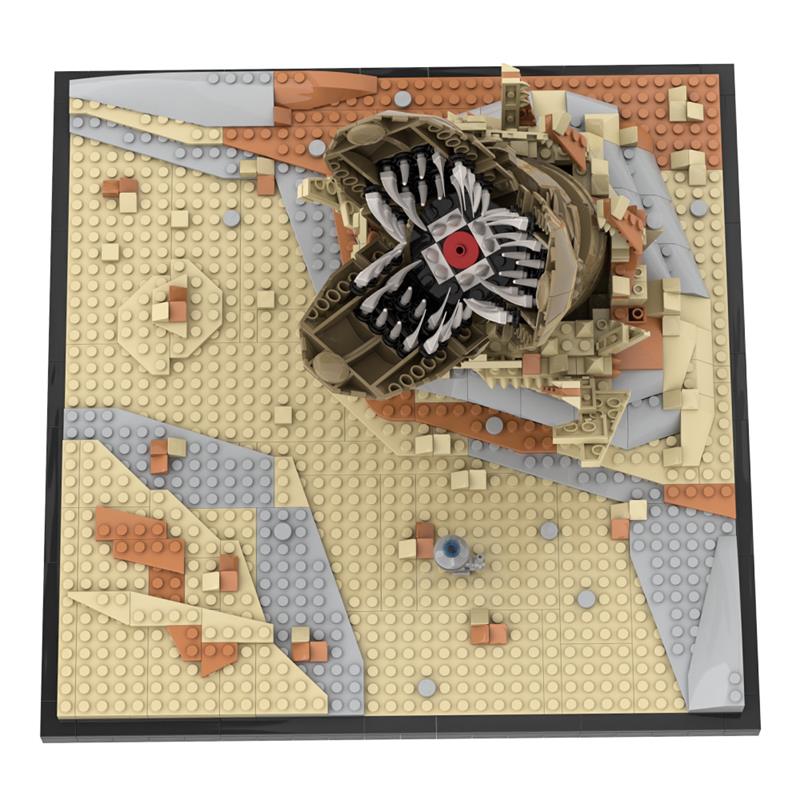 GOBRICKS MOC A1991 Dune - Summoning the Maker - YWOBB