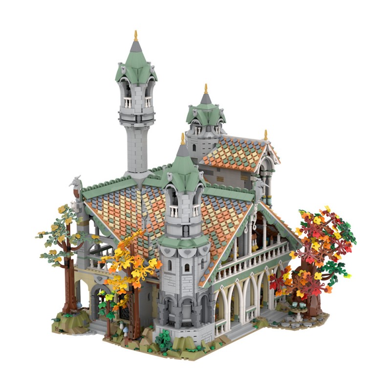 GOBRICKS MOC 149444 10316 Rivendell Extension - YWOBB