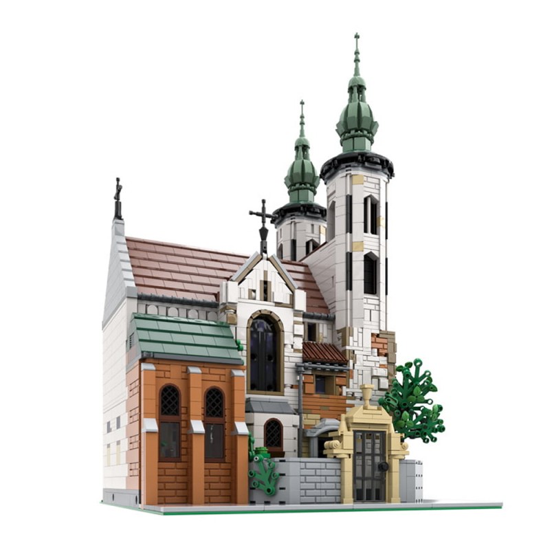 GOBRICKS MOC 124447 Andrew's Church - YWOBB