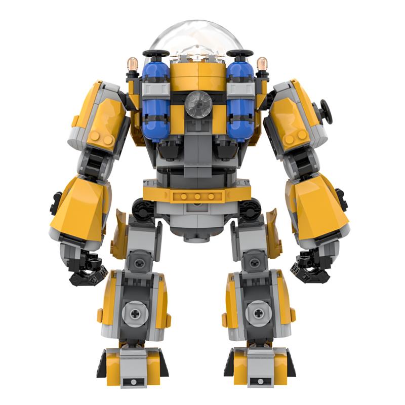 GOBRICKS MOC A2109 Deep Sea Exploration Exo Suit - YWOBB